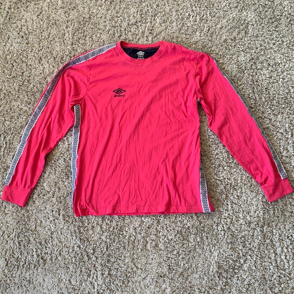 Umbro, pink long sleeve